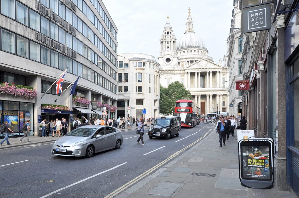 Ludgate Hill streetscape